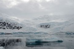 01A Overall View Of The Glaciers And Mountains Above Neko Harbour On Quark Expeditions Antarctica Cruise